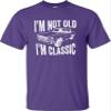 Go All Out XX-Large Purple Adult I'm Not Old I'm Classic Funny Father's Day Dad T-Shirt view 1