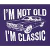 Go All Out XX-Large Purple Adult I'm Not Old I'm Classic Funny Father's Day Dad T-Shirt view 2