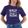 Go All Out XX-Large Purple Adult I'm Not Old I'm Classic Funny Father's Day Dad T-Shirt view 3