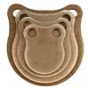 1/4" AR500 Steel Shooting Targets 3" 4" 5" 6" Gong Set view 1