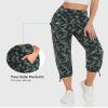 DIBAOLONG Womens Yoga Capri Pants Loose Yoga Pants Comfy Lounge Joggers Pajama Sweatpants with Pockets Camo M view 4