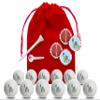 Clip Wipes USA American Flag Golf Gifts | USA American Flag Golf Balls | USA American Flag Golf Accessories Package #5 (Liberty-Red) view 1
