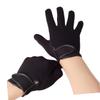 EXCEART 1pair Microfiber Riding Gloves Breathable Fit for Men and Women Comfortable Training Gloves Black view 4