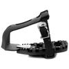 Venzo Bike Bicycle Toe Clips Cage Indoor Exercise Bike Pedal Adapters - Compatible with Peloton Bike Pedal, Convert Look Delta Pedals to Toe Clip Straps Ride with Sneakers - Toe Cages & SPD Adapters view 2