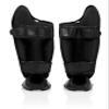 Fairtex SP8 Muay Thai Shin Guards for Men, Women, Kids | Shin Guards Made with Syntek Leather & are Premium, Lightweight & Durable | Expanded Side Protection (Black/Small) view 2