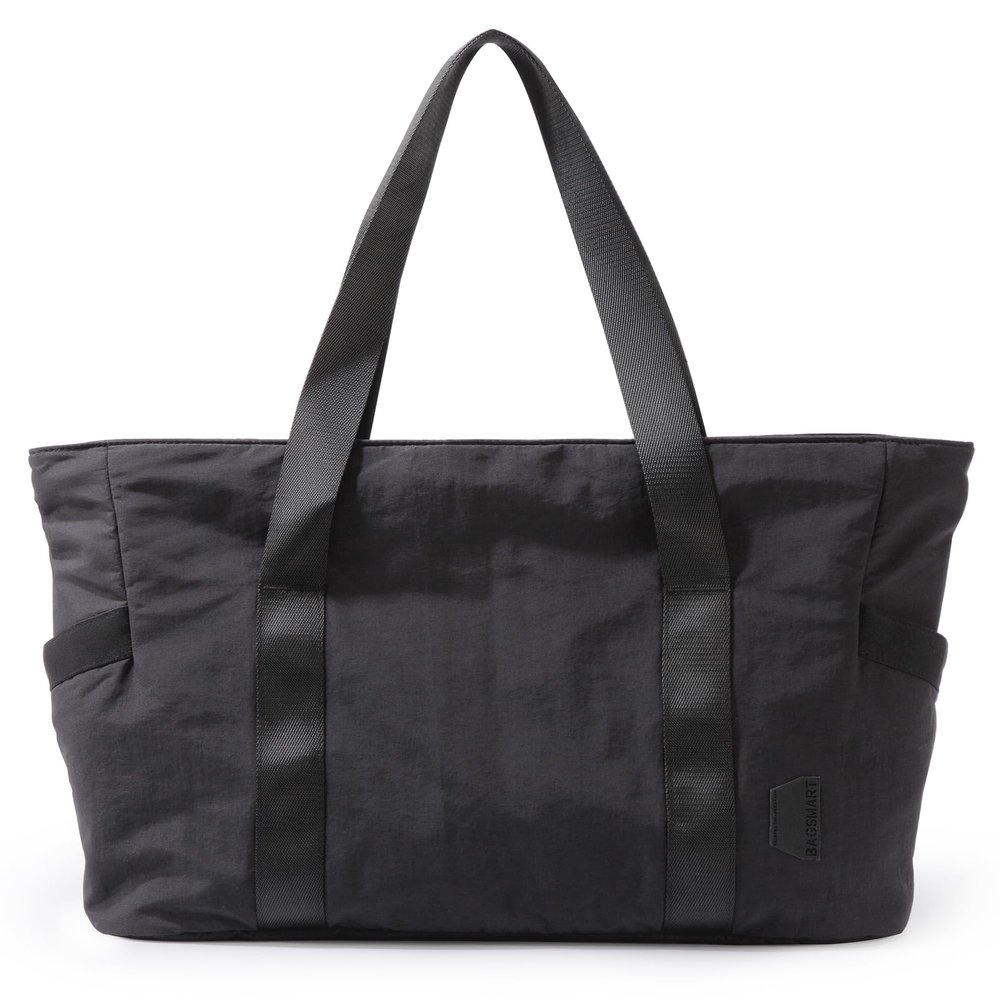 BAGSMART Tote Bag for Women, Tote Bag with Zipper Work Tote with Compartments Nurse Shoulder Hanbag for Travel, Gym