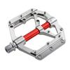 K PEDC Aluminum Alloy 9/16" Bike Pedal MTB Wide Platform Flat Non-Slip Bicycle Pedals with 3 Bearings for Mountain Bikes, Road, BMX view 1