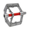 K PEDC Aluminum Alloy 9/16" Bike Pedal MTB Wide Platform Flat Non-Slip Bicycle Pedals with 3 Bearings for Mountain Bikes, Road, BMX view 4
