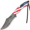 Custom Handmade Damascus Steel 10 Inches Full Tang Knife with Sheath 9817 view 1