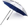 G4Free Vented UV Golf/Beach Umbrella 68" Arc, Auto Open Oversize Extra Large Windproof Sun Shade Rain Umbrellas(Silver/Blue) view 1