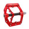 K PEDC Aluminum Alloy 9/16" Bike Pedal MTB Wide Platform Flat Non-Slip Bicycle Pedals with 3 Bearings for Mountain Bikes, Road, BMX view 4