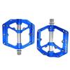 K PEDC Aluminum Alloy 9/16" Bike Pedal MTB Wide Platform Flat Non-Slip Bicycle Pedals with 3 Bearings for Mountain Bikes, Road, BMX view 2