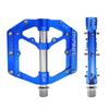 K PEDC Aluminum Alloy 9/16" Bike Pedal MTB Wide Platform Flat Non-Slip Bicycle Pedals with 3 Bearings for Mountain Bikes, Road, BMX view 3