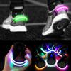 PROLOSO 8 Pack Shoe Lights for Runners Clip On Shoe Clip Lights for Running at Night Walking Jogging Biking Cycling Safety Accessories view 1