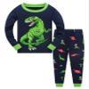 Akyzic Little Boys Pajamas Children Dinosaur Pjs Set Toddler Cotton Long Sleeve Sleepwear 2 Piece Outfit Nightwear For Kids Age 5 Years view 1