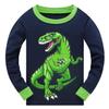Akyzic Little Boys Pajamas Children Dinosaur Pjs Set Toddler Cotton Long Sleeve Sleepwear 2 Piece Outfit Nightwear For Kids Age 5 Years view 2