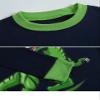 Akyzic Little Boys Pajamas Children Dinosaur Pjs Set Toddler Cotton Long Sleeve Sleepwear 2 Piece Outfit Nightwear For Kids Age 5 Years view 4