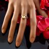Joyas Plata Natural Gemstone Octagon Shape One Stone Faceted Citrine rings-925 Sterling Silver Yellow Citrine Ring-June Birth Gemini Astrology Natural Gemstone Ring SRCITFC-6060-11 us view 2