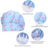 SATINIOR 6 Pieces Bouffant Caps with Buttons Elastic Bouffant Turban, Nursing Surgical Cap Printed Scrub Working Hats(Animal) view 2