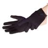 EXCEART 1pair Professional Unisex Gloves Black Microfiber Riding Gloves Wrist Breathable Ergonomic Touchscreen Training Accessory for Horse Riding view 3