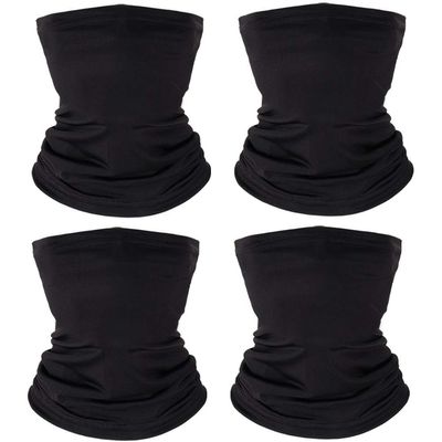 6-10 Years Kids Balaclavas Breathable Face Cover Stretchable Neck Gaiter Tube Sun Protection Bandanas for Girls Boys