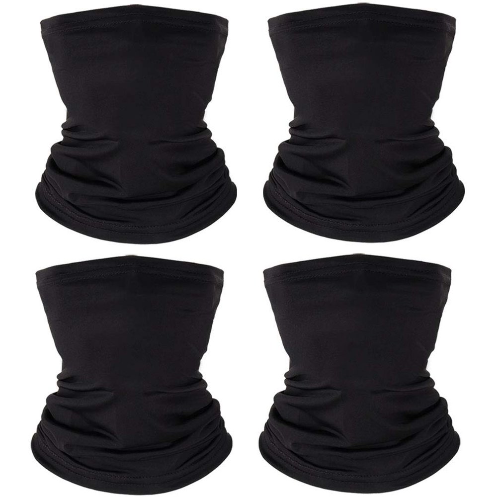 6-10 Years Kids Balaclavas Breathable Face Cover Stretchable Neck Gaiter Tube Sun Protection Bandanas for Girls Boys