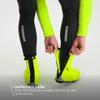 BBB Cycling, Bike Shoe Covers, Easily Adjustable, Cycling Overshoes, Thermals, Mens Womens MTB Shoes, Waterproof, WaterFlex 3.0, BWS-23 Neon Yellow view 3
