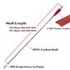 Pinals Archery 300 340 400 500 600 700 800 Spine Carbon Arrows for Compound Recurve Bow Traditional Longbow 30 32 Inch Shafts Hunting Target Feather Arrow 12PCS 300 view 2