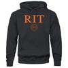 Barnesmith Rochester Institute of Technology Tigers Hooded Sweatshirt, Heritage, Black, Small view 1