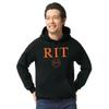 Barnesmith Rochester Institute of Technology Tigers Hooded Sweatshirt, Heritage, Black, Small view 2