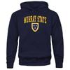 Barnesmith Murray State University Racers Hooded Sweatshirt, Heritage, Navy, Small view 1