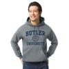 Barnesmith Butler University Bulldogs Hooded Sweatshirt, Heritage, Charcoal Grey, Small view 2