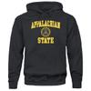 Barnesmith Appalachian State ASU Mountaineers Hooded Sweatshirt, Heritage, Black, X-Large view 1