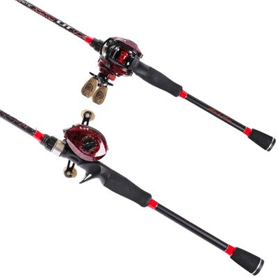 Favorite Lit Casting Combo | 7'3" Rod with Mod. Fast Action | Smooth Light Weight Reel with 6:4:1 Gear Ratio