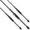 Favorite Lit Casting Combo | 7'3" Rod with Mod. Fast Action | Smooth Light Weight Reel with 6:4:1 Gear Ratio view 2