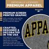 Barnesmith Appalachian State ASU Mountaineers Hooded Sweatshirt, Heritage, Charcoal Grey, X-Large view 4