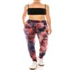 Leggings Depot JGA-Q526-S Intimate Mars Print Jogger Pants w/Pockets, Small view 2
