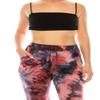 Leggings Depot JGA-Q526-S Intimate Mars Print Jogger Pants w/Pockets, Small view 4