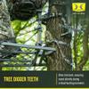 Hawk Ultra Lite Hang-On, Lightweight Tree Stand Hunting Gear with Memory Foam Seat, Foot Rest for Mobile Hunters, Quiet Step, 27.25 x 20.5 Inch view 4