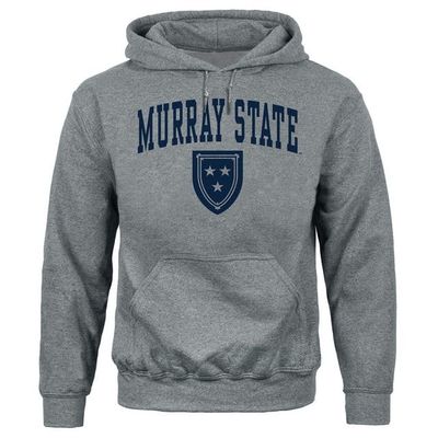 Barnesmith Murray State University Racers Hooded Sweatshirt, Heritage, Charcoal Grey, X-Large