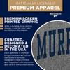 Barnesmith Murray State University Racers Hooded Sweatshirt, Heritage, Charcoal Grey, X-Large view 4