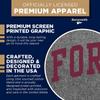 Barnesmith Fordham University Rams Hooded Sweatshirt, Heritage, Charcoal Grey, XX-Large view 4