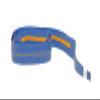 ShockOut Dual Pro Grip + Overgrip (Blue/Orange) - Combined Impact Absorption and Grip Enhancement System for Racket Sports view 2