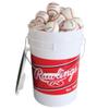 Rawlings | Official League Competition Grade Baseballs | ROLB1X | Game/Practice Use | Youth/14U | Bucket | 24 Count view 1