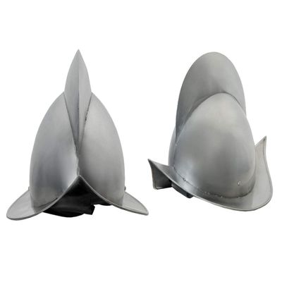 Szco Supplies Spanish Morion Helmet: 910975, Silver, 23 inches in Circumference