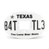 Battle Sports Oxygen Football Mouthguard - Football Mouth Guard with Strap, Superior Airflow & Better Performance, Maximum Breathability, Works with Braces - Texas Plate/White