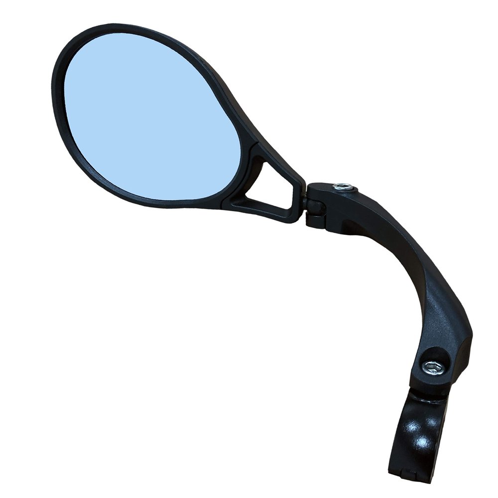 Hafny E13 Approved E-Bike Mirror, Large Surface Handlebar Bike Mirror, HD Automotive Grade Glass Bicycle Mirror, Safe Blast-Resistance Cycling Mirror
