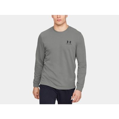 Under Armour Men's UA Sportstyle Terry Logo Crew XXX-Large Green