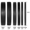 AMGYM LB Bumper Plates Olympic Weight Plates, Bumper Weight Plates Steel Insert, Strength Training Pair view 2