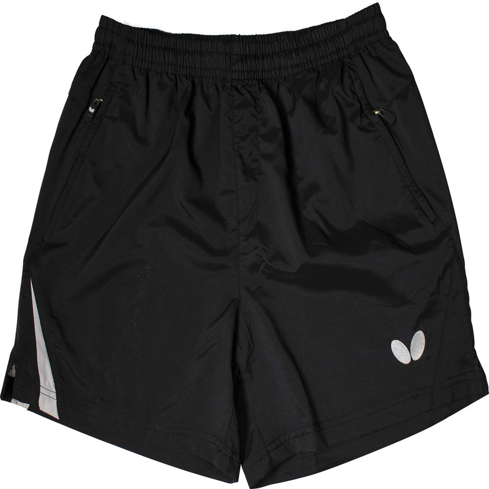 Butterfly Apego Shorts - Dry-fit Table Tennis, Black, XX-Small